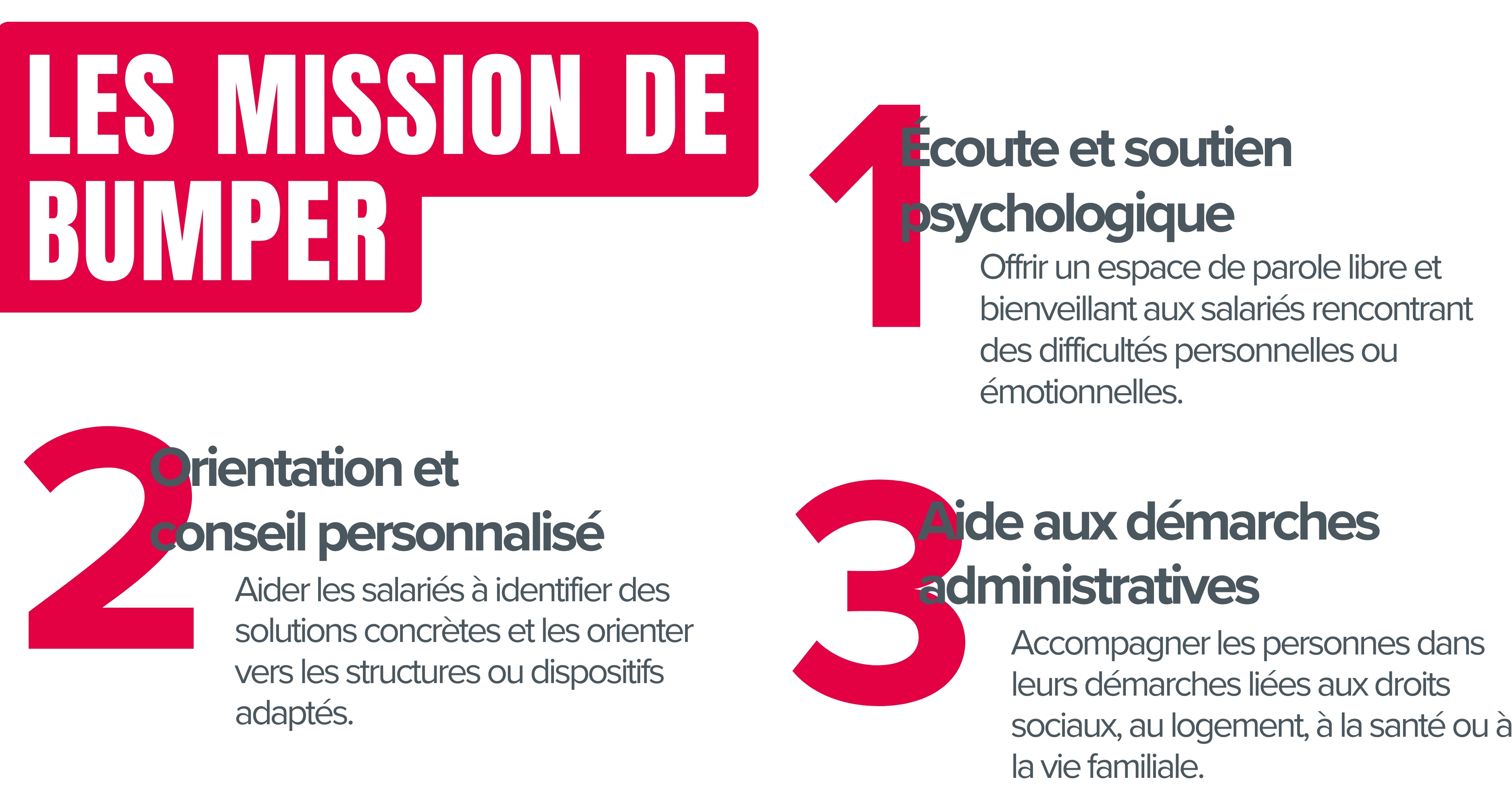 Missions bumper partie 1